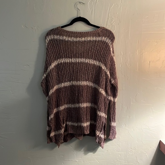 Free people knit flowy sweater M - Picture 5 of 5